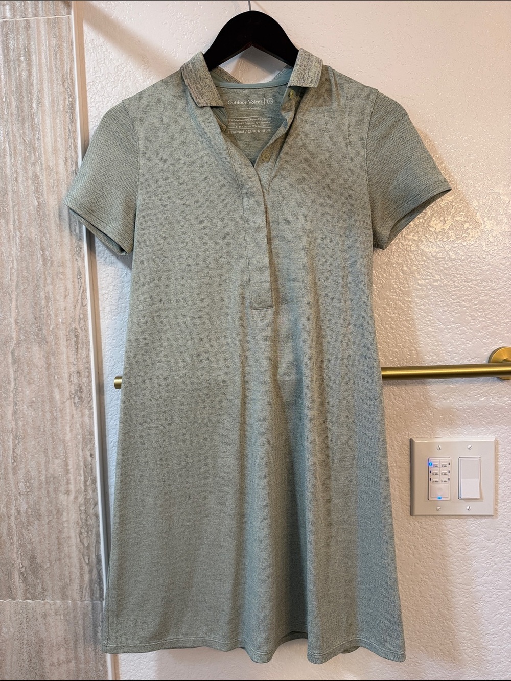 Crew or V-neck polo style sweater